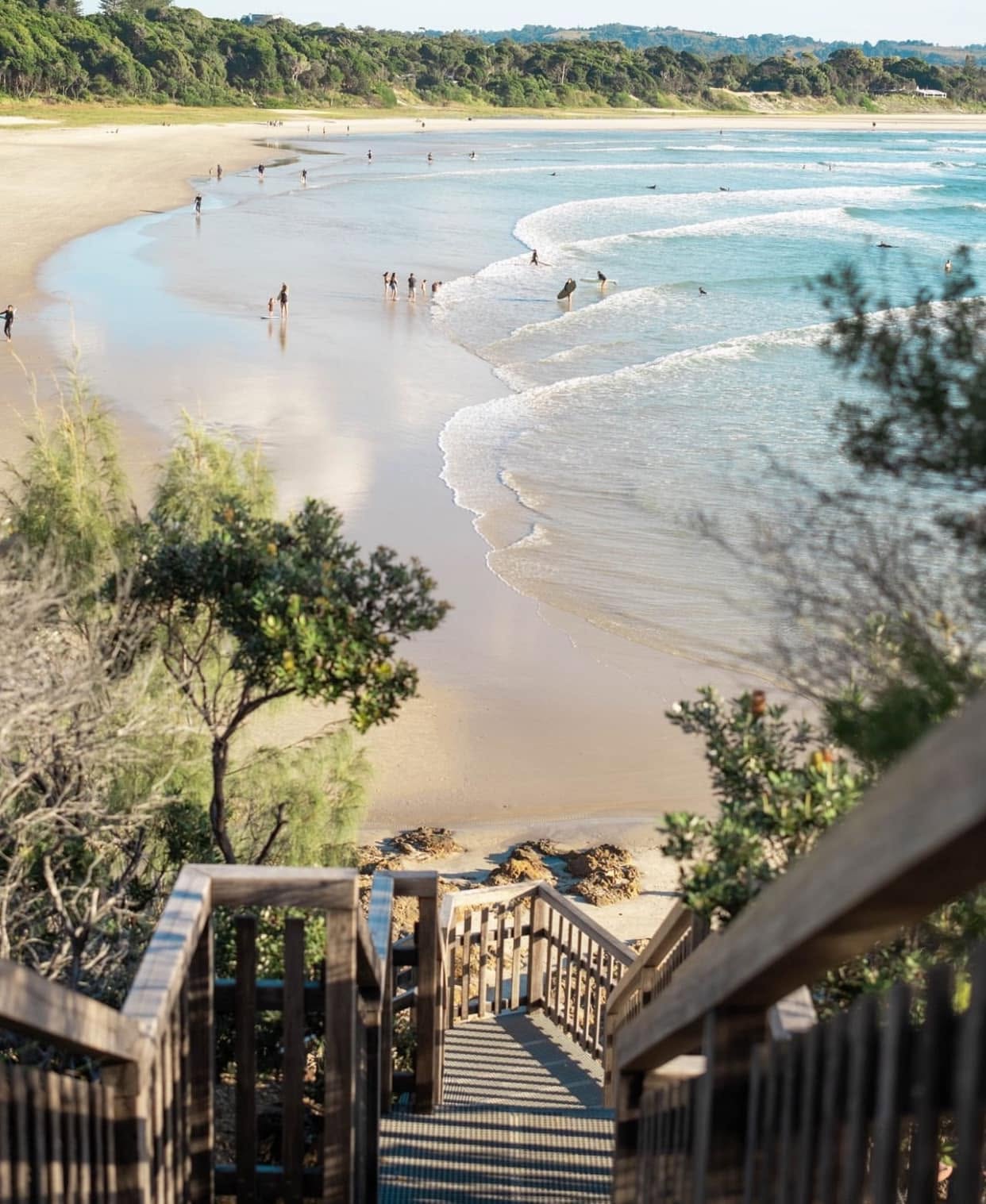 Byron Bay steps to beach