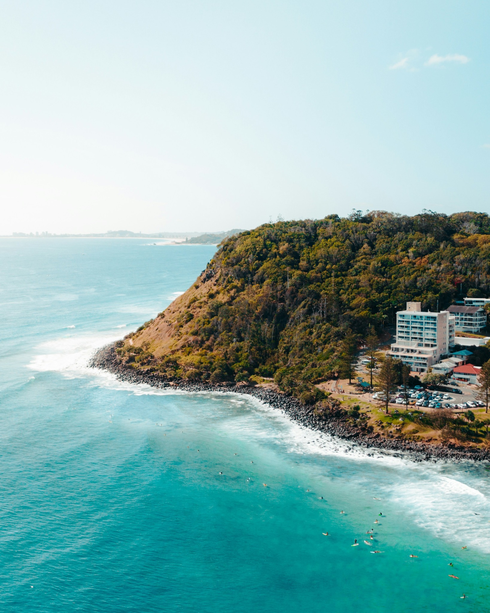 Burleigh Heads view towards Surfers Paradise