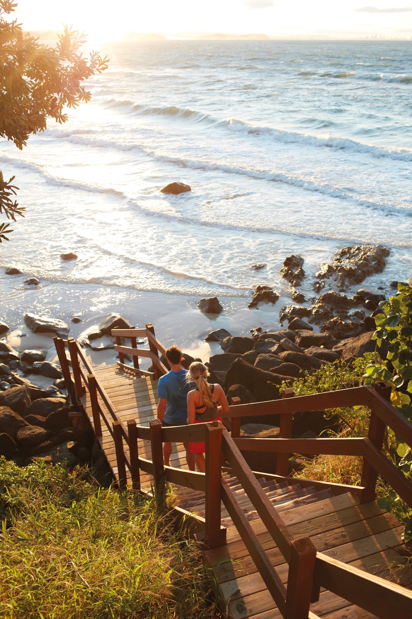 Currumbin Elephant Rock at golden hour