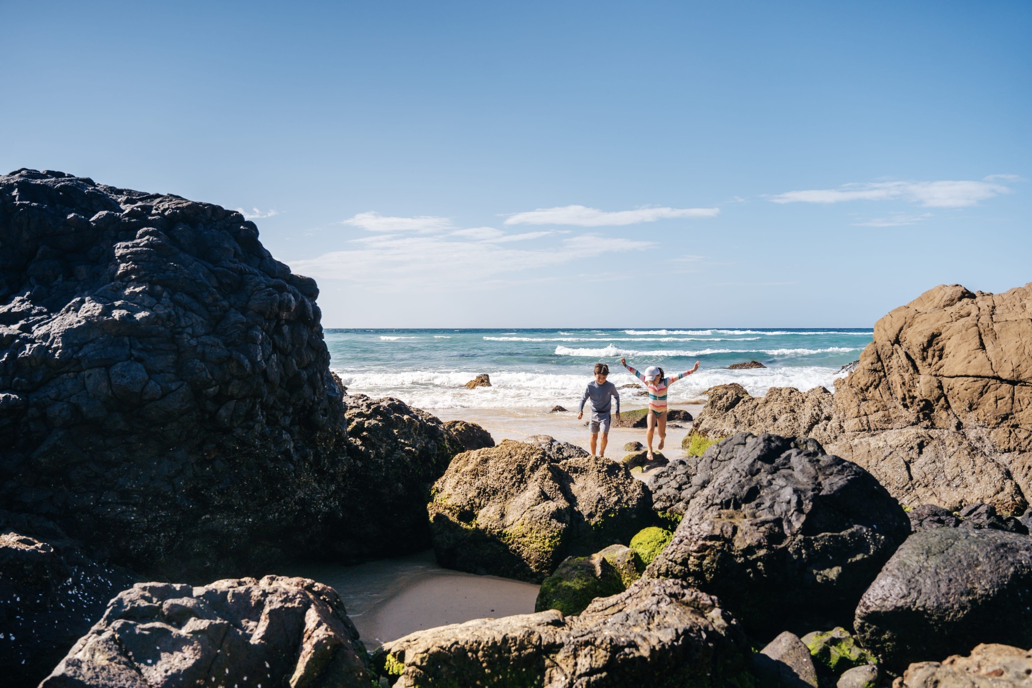 Kirra Beach rock pools